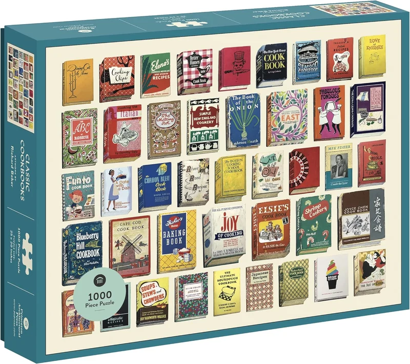 PFG Classic Cookbooks (1000pcs) (Usage/Used - PUZZLES FOR GOOD)