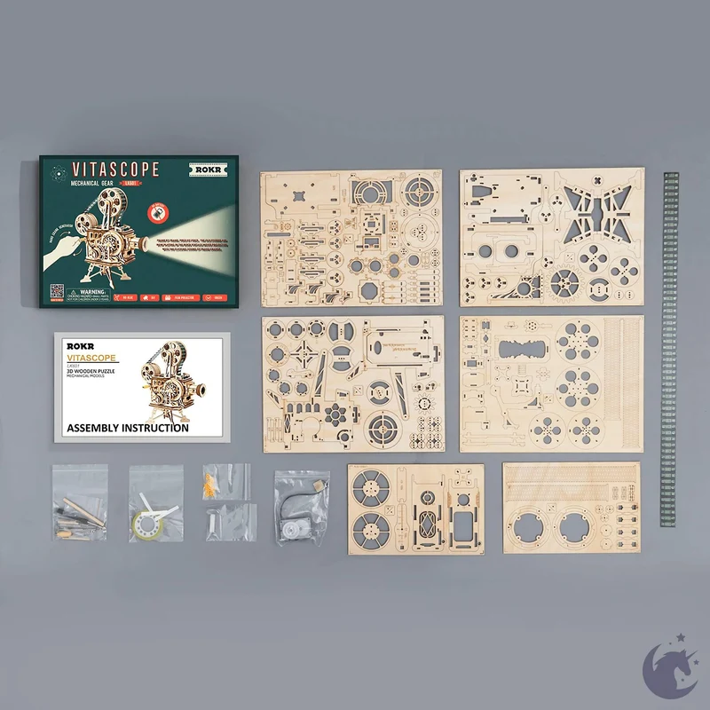 3D Vitascope - Wooden Puzzle