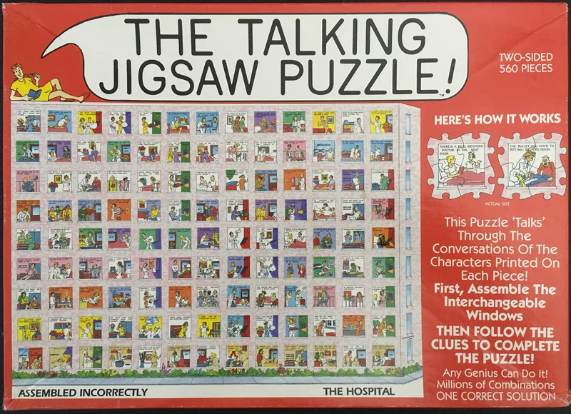 PFG The Talking Jigsaw Puzzle - The Hospital (560pcs) (Usage/Used - PUZZLES FOR GOOD)