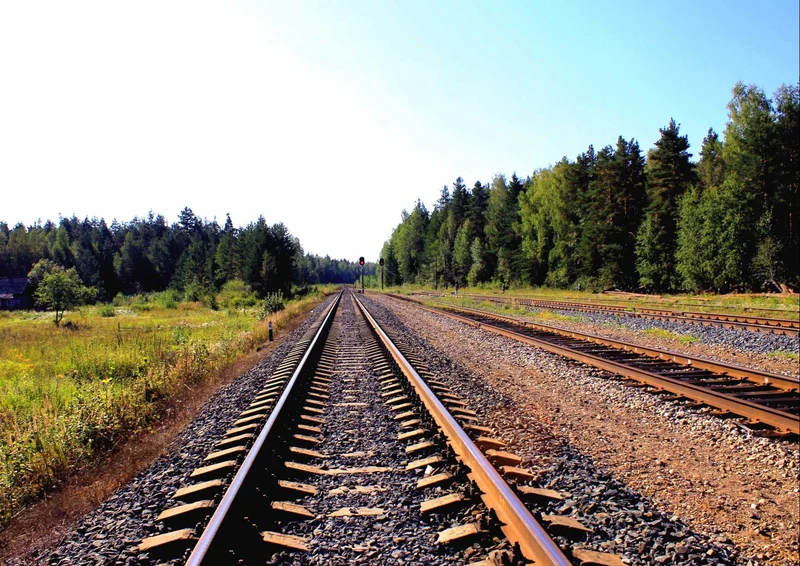 109028 Natur - Eisenbahnschienen Puzzle