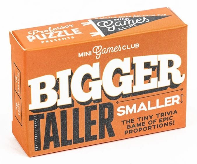 Mini Games Club - Bigger Taller Smaller