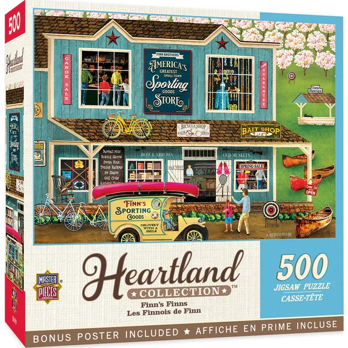 DMG Heartland - Finn's Finns, Gail Fraser (500pcs) (VERY DAMAGED BOX)