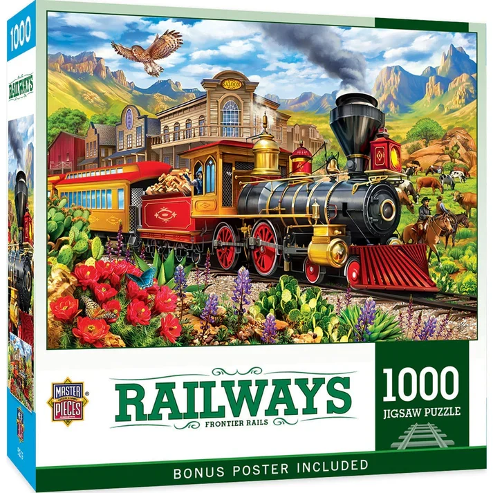 Railways - Frontier Rails (1000pcs)