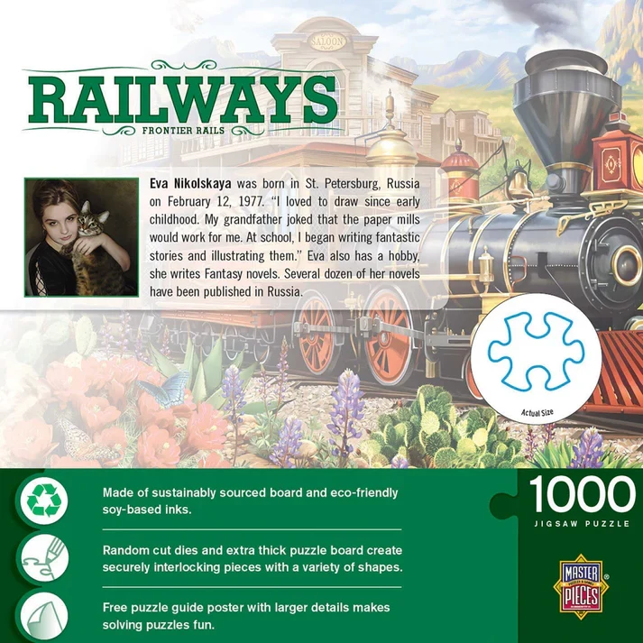 Railways - Frontier Rails (1000pcs)