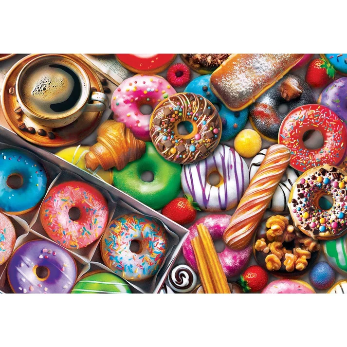 Donut Delights (1000pcs) (EZ Grip)