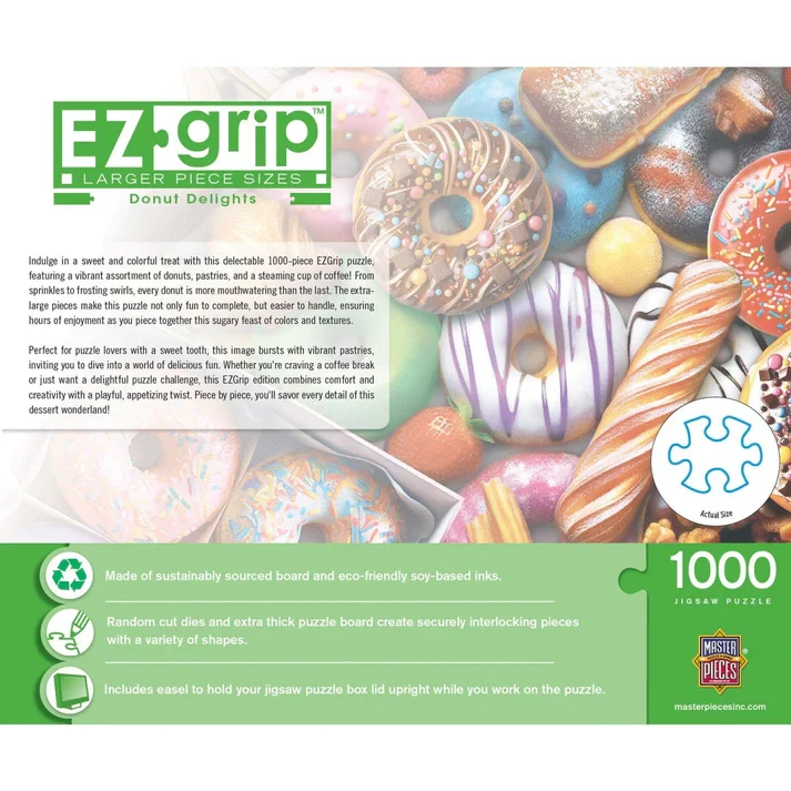 Donut Delights (1000pcs) (EZ Grip)