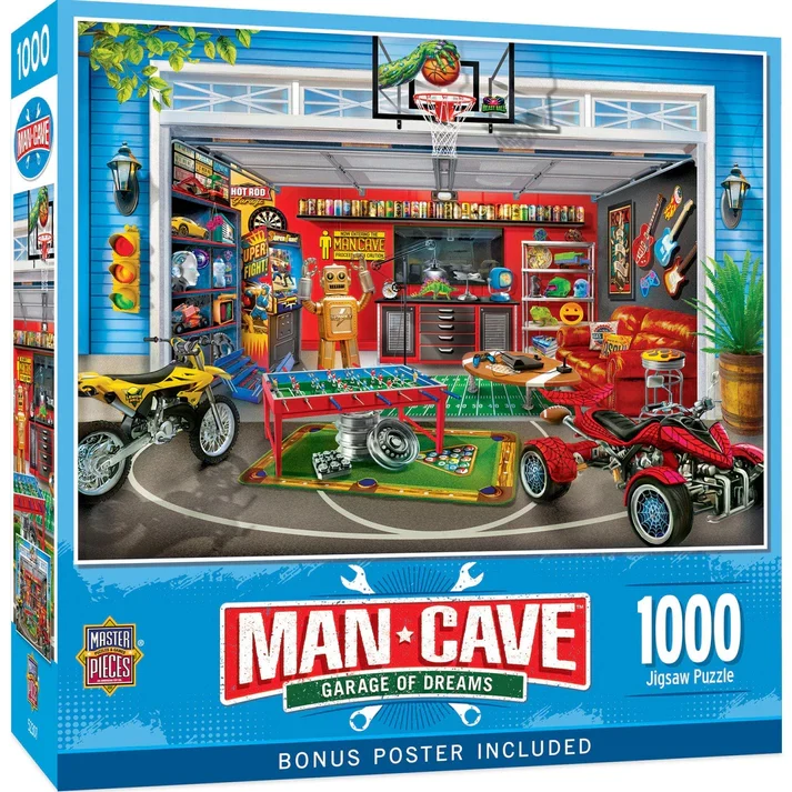 Man Cave - Garage of Dreams (1000pcs)