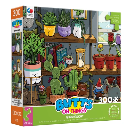 Butts on Things - Plants, Brian Cook (300pcs OVERSIZED)