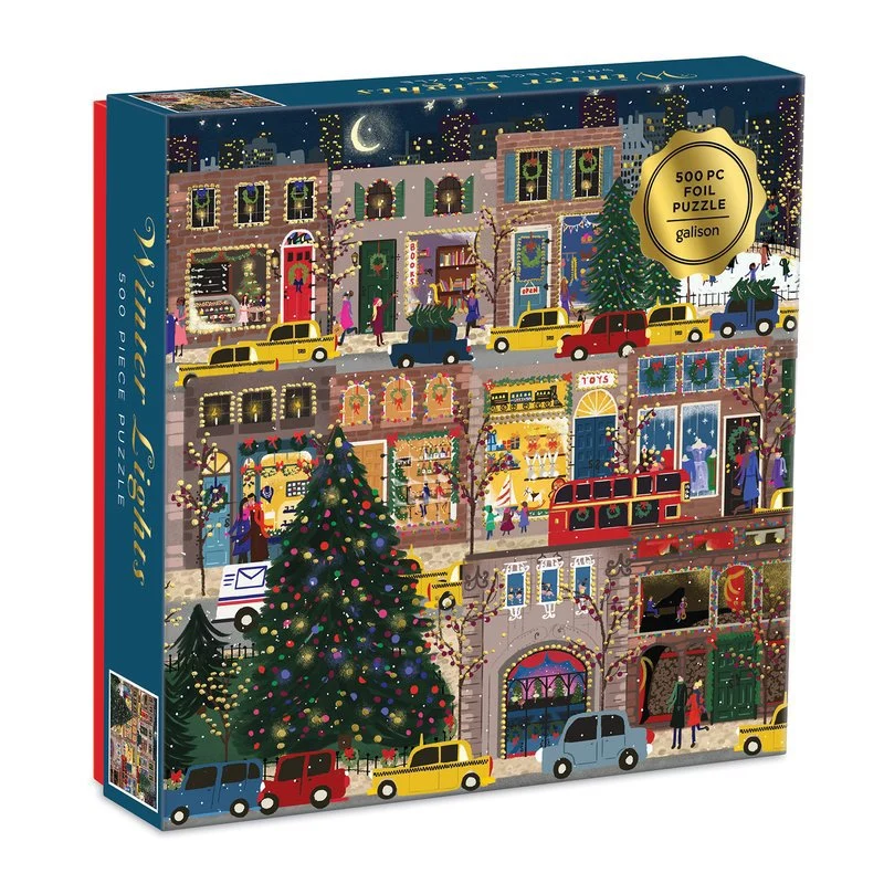 PFG Winter Lights, Joy Laforme (FOIL) (500pcs) (Usage/Used - PUZZLES FOR GOOD)