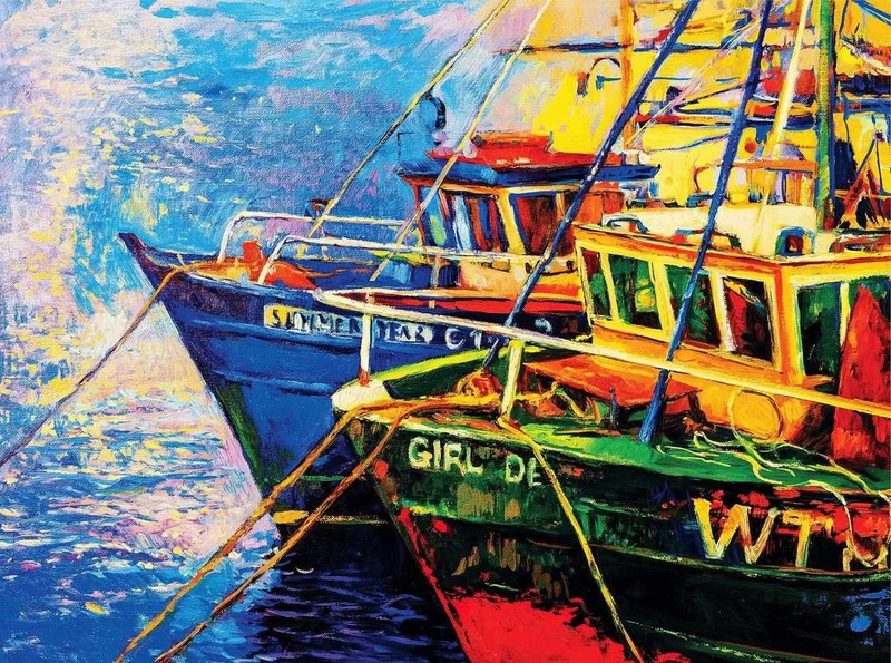PFG Playful Pastimes - Nautical Night (1000 pcs) (Usage/Used - PUZZLES FOR GOOD)