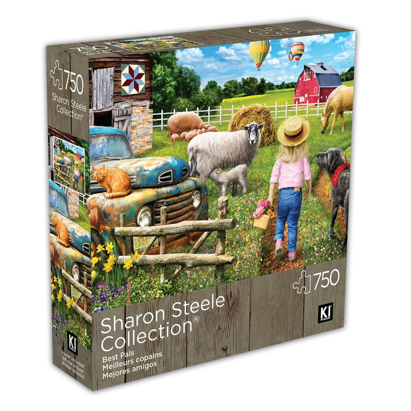 PFG Best Pals, Sharon Steele (750pcs) (Usage/Used - PUZZLES FOR GOOD)