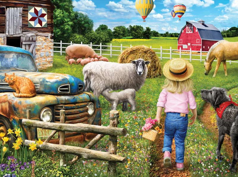 PFG Best Pals, Sharon Steele (750pcs) (Usage/Used - PUZZLES FOR GOOD)