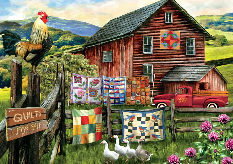 PFG Country Life - A Little Bit of Heaven (500pcs) (Usage/Used - PUZZLES FOR GOOD)
