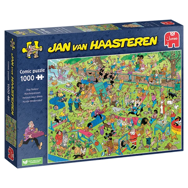 PFG Dog Parkour, JVH (1000pcs) (Usage/Used - PUZZLES FOR GOOD)