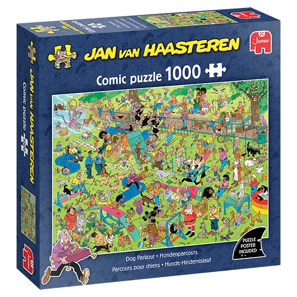 PFG Dog Parkour, JVH (1000pcs) (Usage/Used - PUZZLES FOR GOOD)