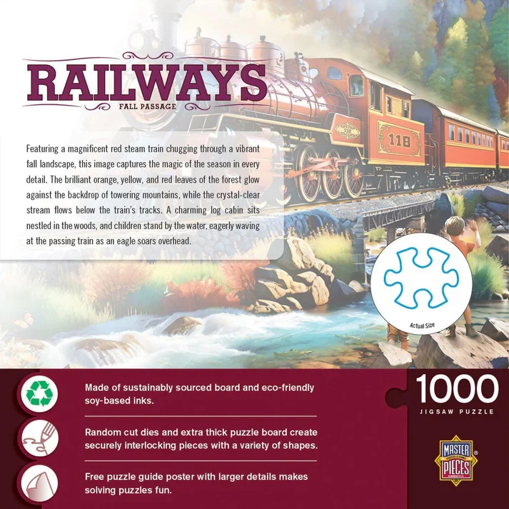 Railways - Fall Passage (1000pcs)