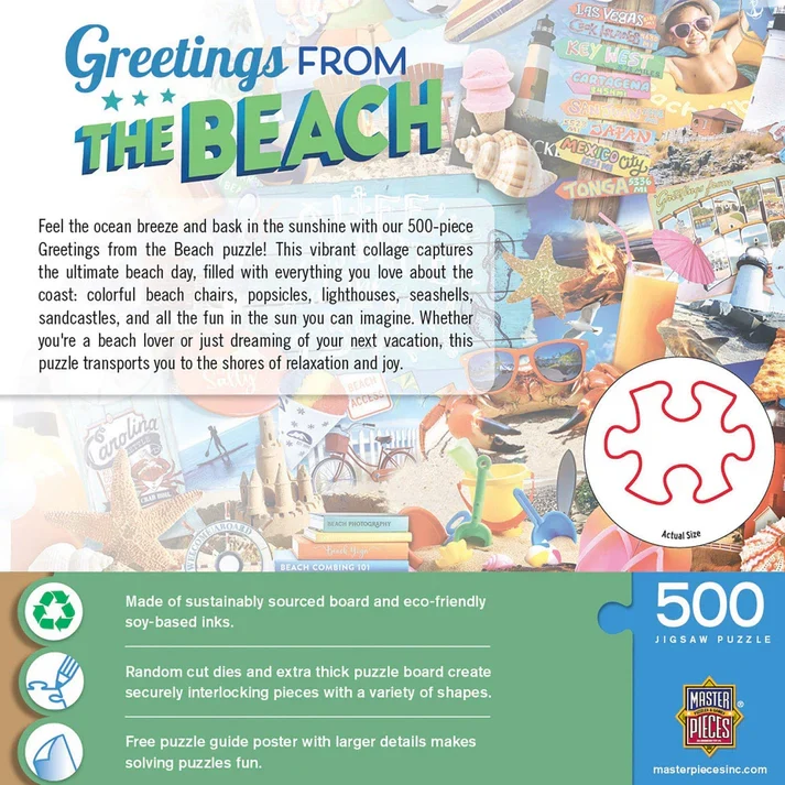 Greetings From the Beach (500pcs)