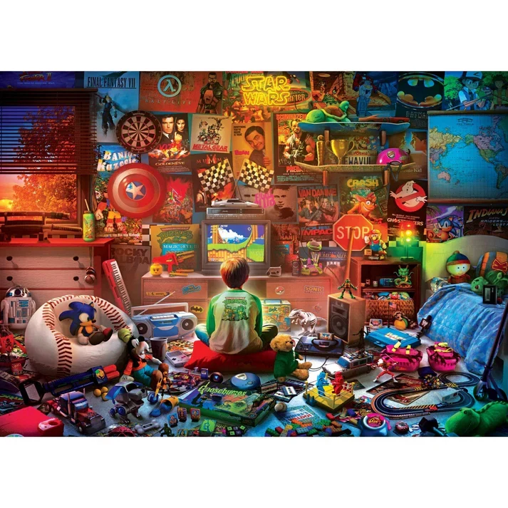 Back in Time - Old School Play (1000pcs)