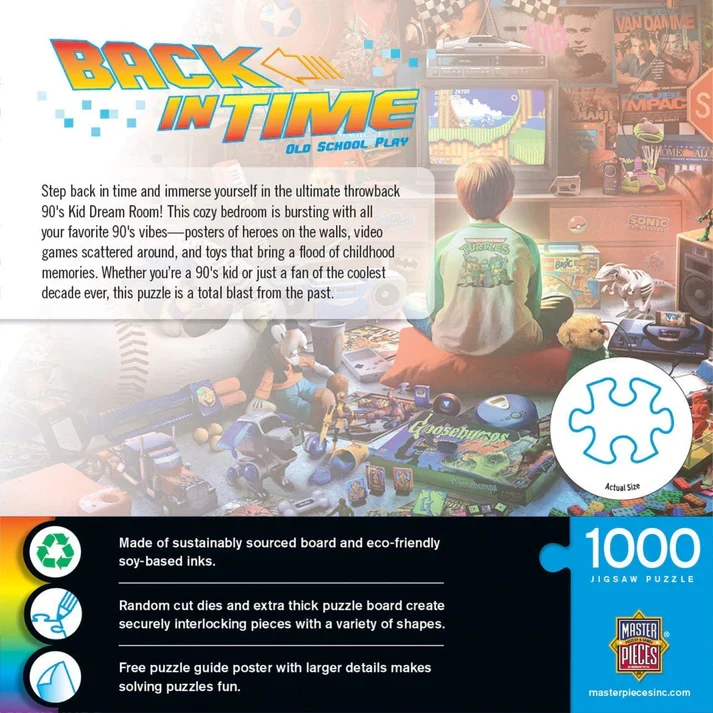 Back in Time - Old School Play (1000pcs)
