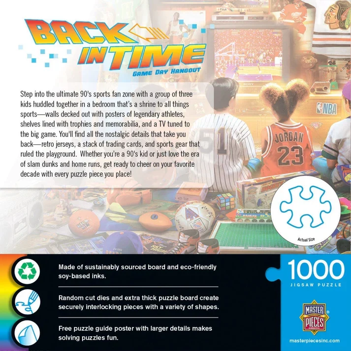 Back in Time - Game Day Hangout (1000pcs)