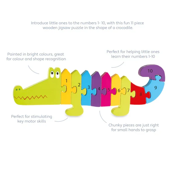 Crocodile Number Puzzle