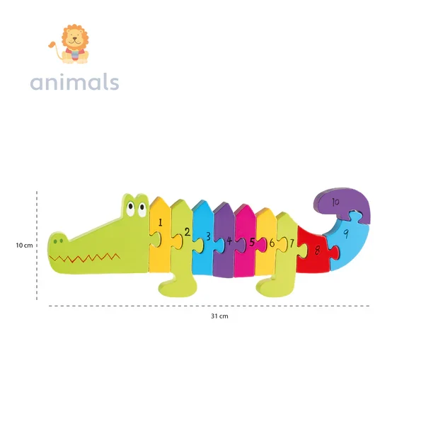 Crocodile Number Puzzle
