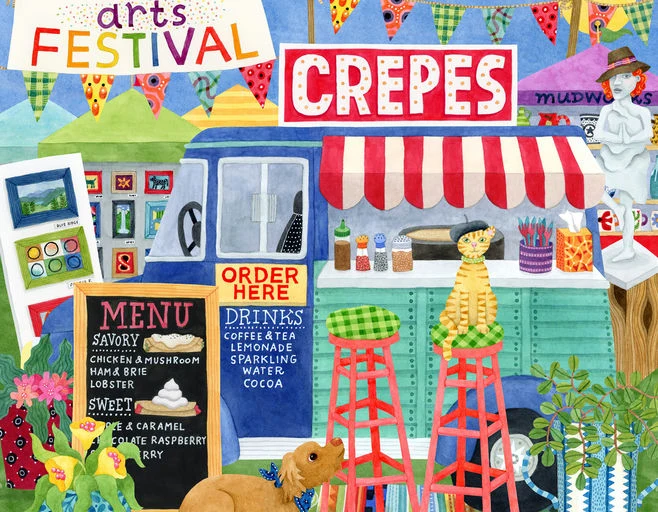 Food Truck Festivals, Stephanie Peterson - 4-in-1 Multipack (4 x 500pcs)