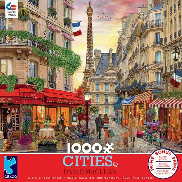Cities - Paris, David Maclean (1000pcs)