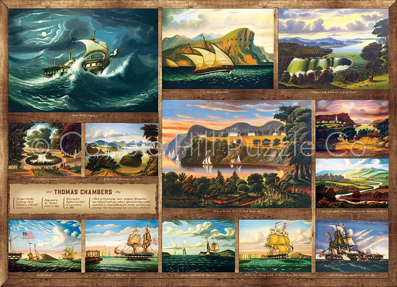 PFG Thomas Chambers, Beth Hoselton (1000pcs) (Usage/Used - PUZZLES FOR GOOD)