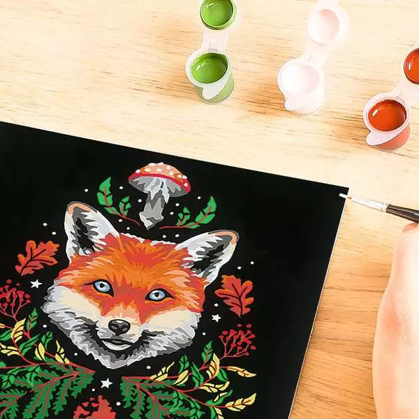 Ravensburger CreArt - Pixie Cold - Fox (Paint-by-number)