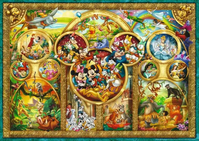 Ravensburger The Best Disney Themes (1000pcs)