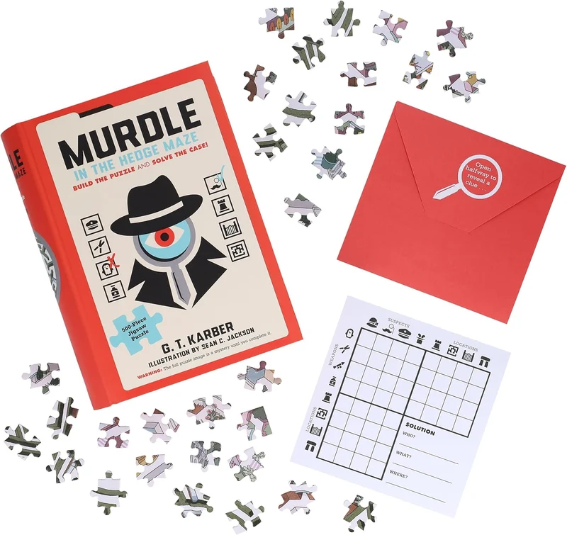 Murdle in the Hedge Maze (500pcs)