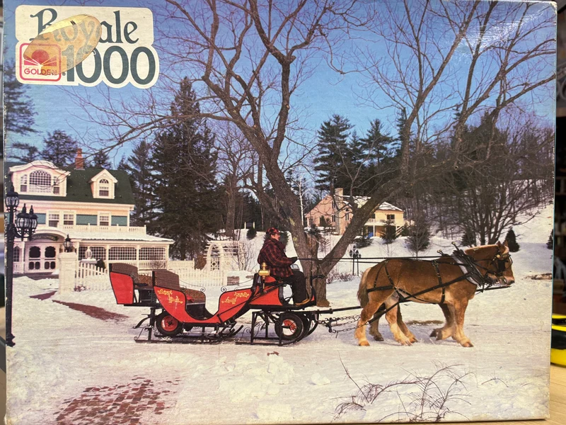 PFG Sleigh Ride (1000pcs) (Usage/Used - PUZZLES FOR GOOD)