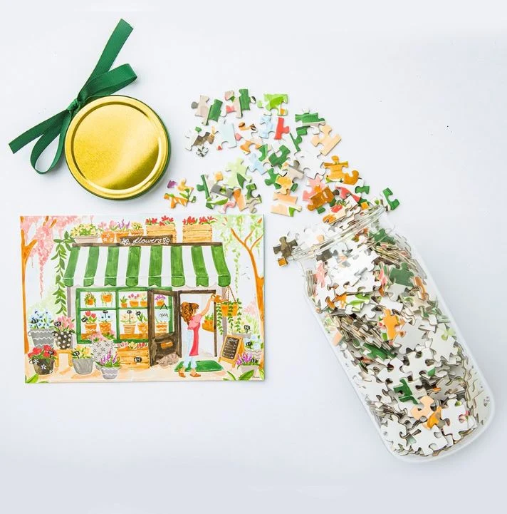 PFG Jar - Buds & Blooms (Usage/Used - PUZZLES FOR GOOD)
