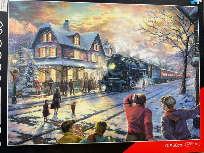 PFG Winter Train (Usage/Used - PUZZLES FOR GOOD)