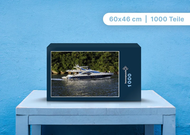 107758 Fortbewegung - Motorboot Puzzle