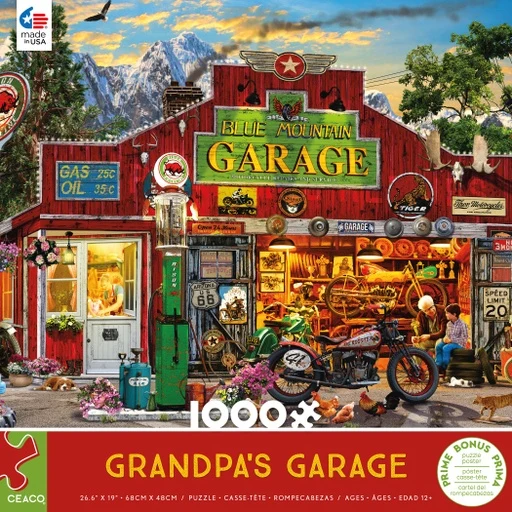 Grandpa's Garage, Garry Walton (1000pcs)
