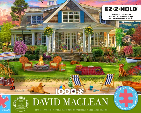 Memories at the Lake, David Maclean (1000pcs) (EZ-2-HOLD)