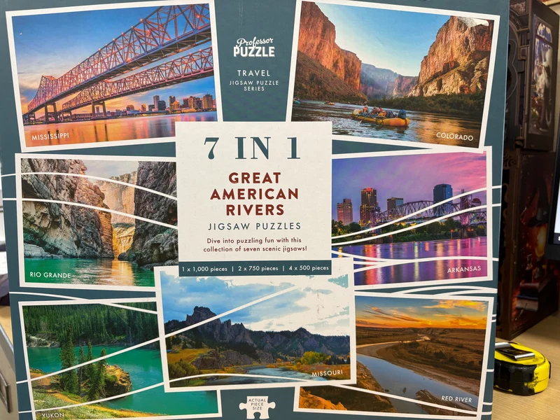 PFG 7-in-1 Great American Rivers (Usage/Used - PUZZLES FOR GOOD)