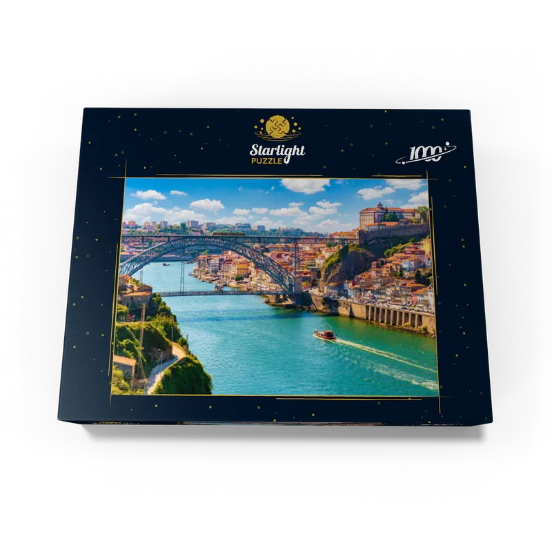 PFG Picturesque Colorful View of the Old Town of Porto, Portugal (1000pcs) (Usage/Used - PUZZLES FOR GOOD)