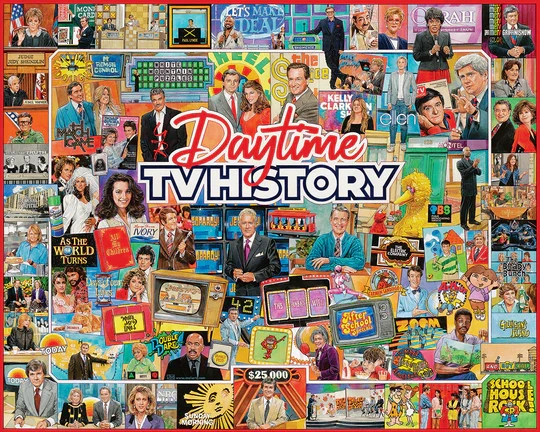 Daytime TV History, James Mellett (1000pcs)