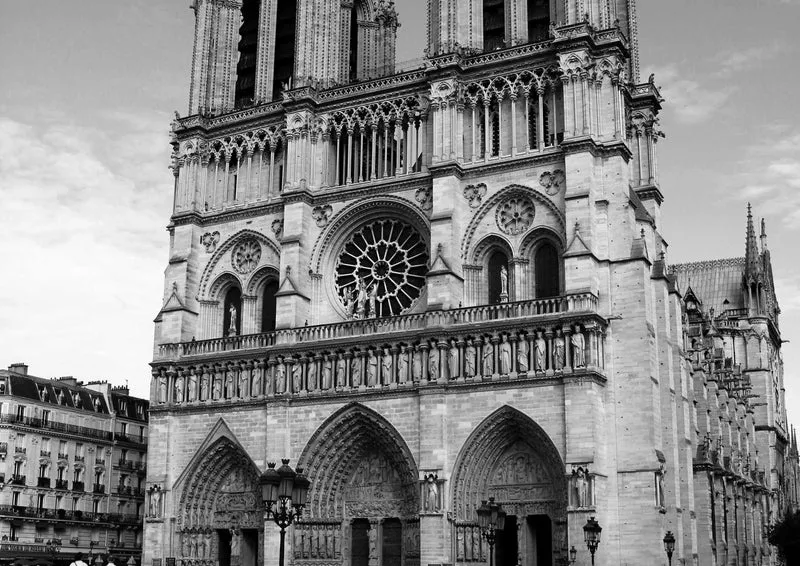 107172 Gebäude - Kathedrale von Notre Dame Puzzle