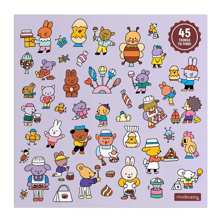 PFG Search & Find - Chocolate Shop (500pcs) (Usage/Used - PUZZLES FOR GOOD)