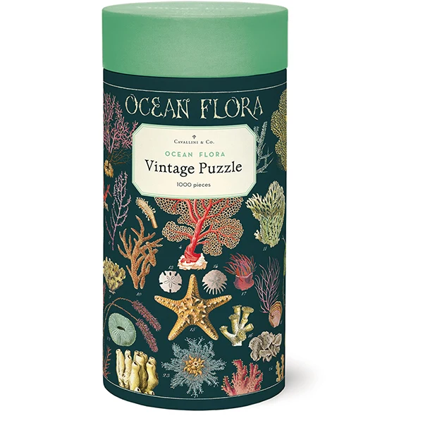 PFG Vintage - Ocean Flora (1000pcs) (Usage/Used - PUZZLES FOR GOOD)