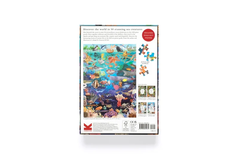Around the World in 50 Fish (1000pcs)