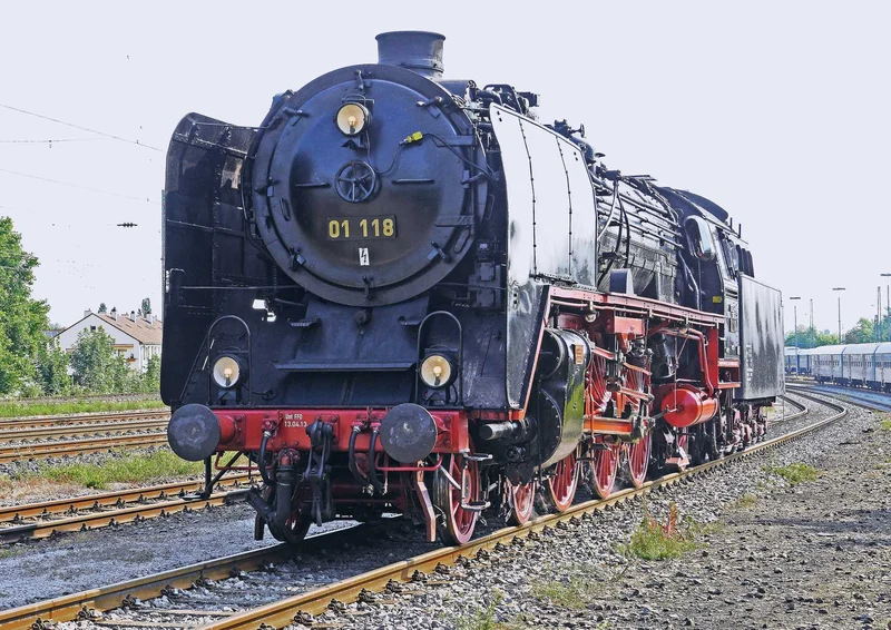 100862 Fortbewegung - Dampflokomotive Puzzle