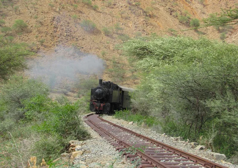 109144 Natur - Dampflokomotive Puzzle