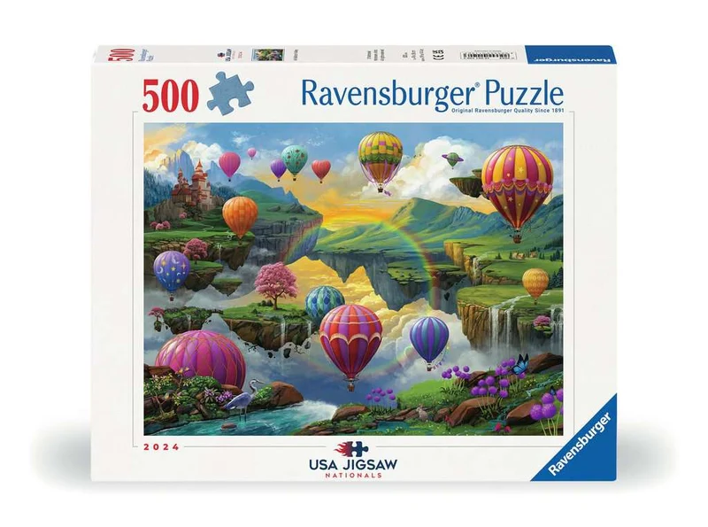 DMG Ravensburger Air Balloon Valley, Nathanael Mortensen (500pcs) (DAMAGED BOX)