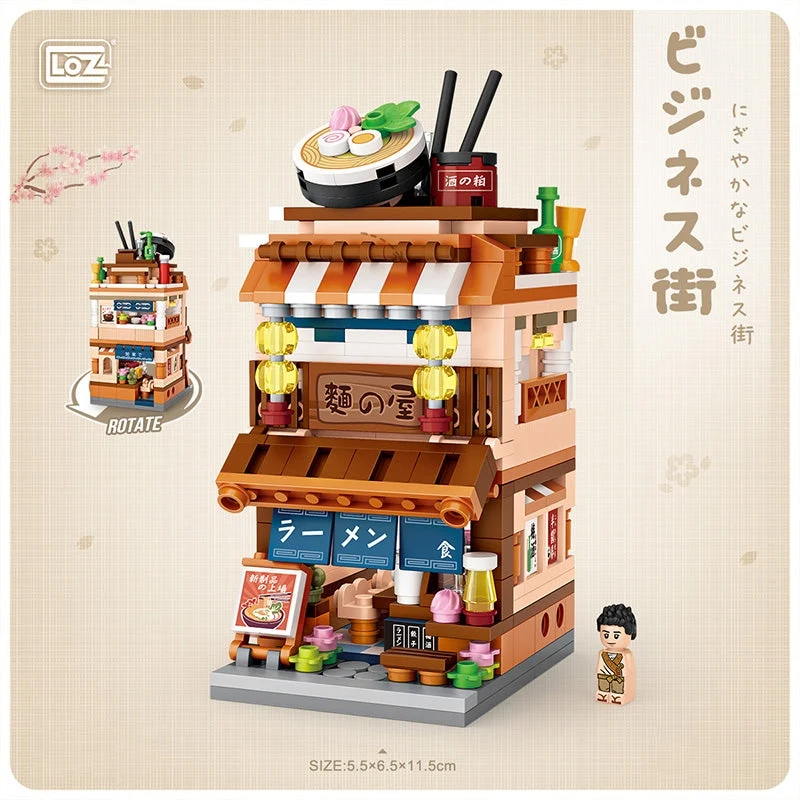 LOZ Blocks - Noodle Canteen (412pcs)