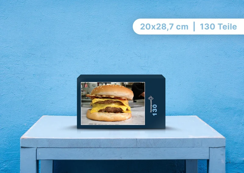 108268 Ernährung - Cheeseburger Puzzle